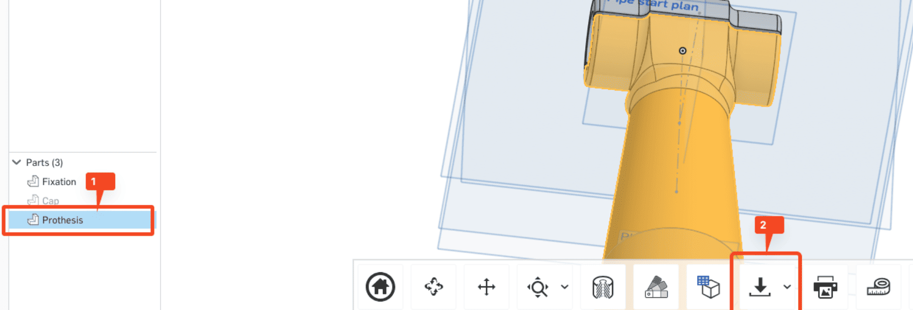 Impression test et formation